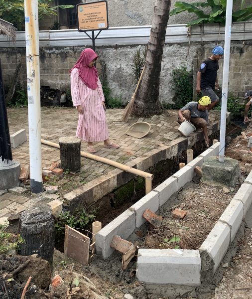 Inspeksi proyek penataan lingkungan
